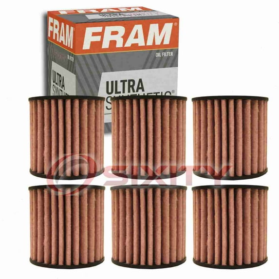 6 pc FRAM XG9972 Ultra Engine Oil Filters for Oil Change Lubricant Filters