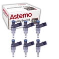 thumbnail image 1 of 6 pc Hitachi FIJ0038 Fuel Injectors for 079 906 036C Air Delivery Injection System Fits select: 2008-2009 AUDI S5 QUATTRO, 2010 AUDI S5 PRESTIGE, 1 of 3