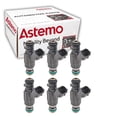 thumbnail image 1 of 6 pc Hitachi Fuel Injectors compatible with INFINITI G35 3.5L V6 2003-2004, 1 of 7