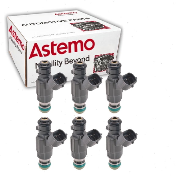 6 pc Hitachi Fuel Injectors compatible with Nissan Maxima 3.0L 3.5L V6 2000-2011