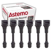 6 pc Hitachi IGC0008 Ignition Coils compatible with 22448-8H300 22448-8H310 22448-8H311 22448-8H314 22448-8H315 49009 5026 C-645 C1398 C645M4 E380 GN10219 UF350 UF350T