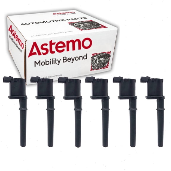 6 pc Hitachi IGC0121 Ignition Coils for 1F3Z12029AA 2C6Z12029AA 4L7Z12029AA 4L7Z12029AB F7LZ12029AA F7LZ12029AC F7LZ12029AD F7LZ12029CB Spark Plug Wire Boot Fits select: 1999-2003 LINCOLN NAVIGATOR