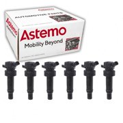 6 pc Hitachi IGC4080-HU Ignition Coils compatible with 134080 273012B100 48943 GN10634 UF652