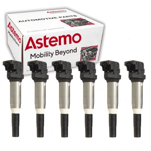 6 pc Hitachi Ignition Coils compatible with BMW 328i xDrive 3.0L L6 2009-2013