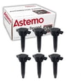 thumbnail image 1 of 6 pc Hitachi Ignition Coils compatible with Dodge Journey 3.5L V6 2009-2010, 1 of 6