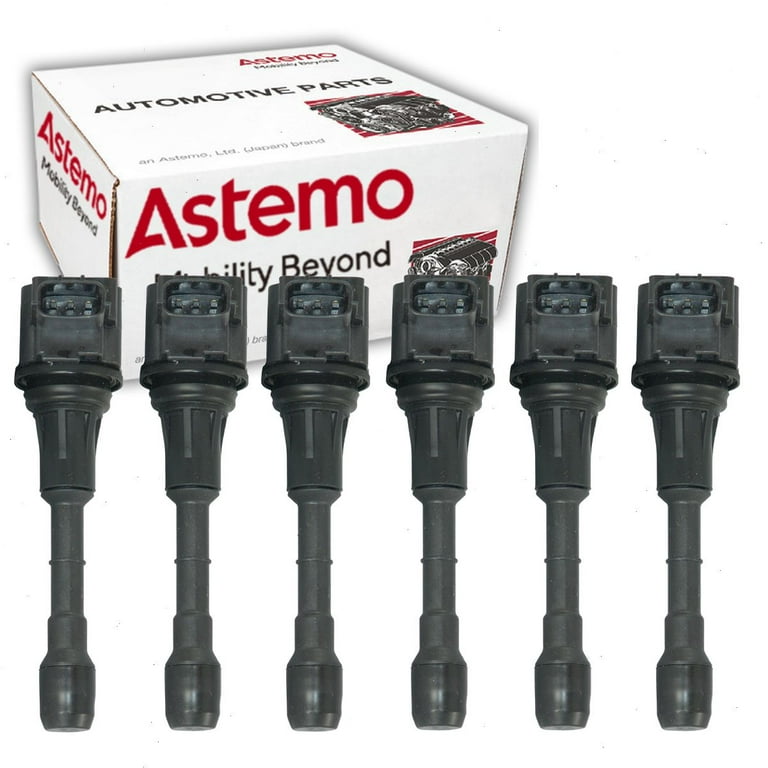 6 pc Hitachi Ignition Coils compatible with Nissan Pathfinder 3.5L