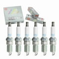 thumbnail image 1 of 6 pc NGK 1465 Laser Iridium Spark Plugs for 12571164 12621258 41-110 41-162 41-985 4509 4511 4713 7421 9602 HGR9LQI0 HR8LII33U HR9LI33U IT16TT PT16TT Ignition Wire Secondary, 1 of 3