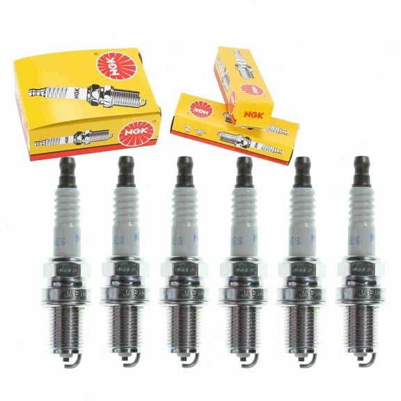 6 pc NGK 2330 Standard Spark Plugs for .K6RF .K6RTC 1765260 22401-12E16 22401-19V66 3007 3140 335 AGPR32C K6RF Q20PR-U Q20R-U Ignition Wire Secondary Fits select: 1987-1992 TOYOTA SUPRA