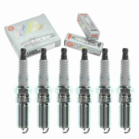 6 pc NGK 2467 Laser Platinum Spark Plugs for 12597464 1765304 41-814 41-834 41-955 41-965 41-981 41-990 4315 4513 4718 5068 61850023304 7412 7437 7437-2 7981 7981-2 8107 8114 8LDCR APP5344 APP5364