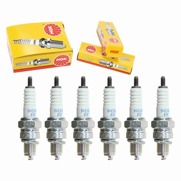 6 pc NGK 2983 Standard Spark Plugs for 09482-00406 4004 808 90793-20132 92070-1153 94700-00879 94701-00372 94703-00372 98056-56717-00 98056-56718 A6RTC U20FS-L U20FSR-L U20FSR-U Z9Y Ignition Wire