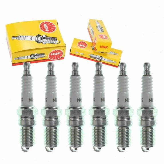 6 pc NGK 3526 Standard Spark Plugs for 102 5040 AGF12 AGF12C BN6Y G12YC G14Y G14YC H5D H5DC H5DP S379YC S7YC T22EP-U T8LC Ignition Wire Secondary