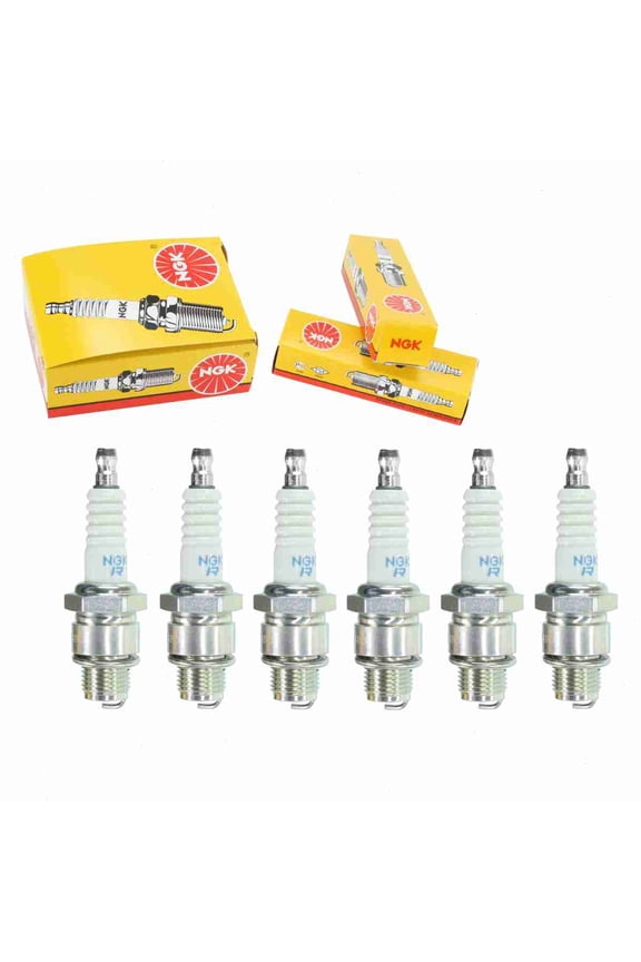 6 pc NGK 4122 Standard Spark Plugs for 065-01401-80 065-01408-00 0650149790 09482-00116 3684 4024 422 6051 650149790 736954 801752 807M 8206870 874 874-1 874C 874M 874S 92070-1200 94701-00110