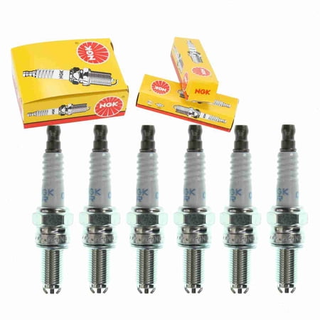 6 pc NGK 4374 Standard Spark Plugs for 09482-00581 639687 768228 Ignition Wire Secondary