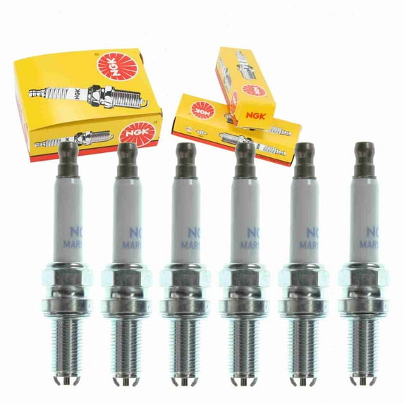 6 pc NGK 4706 Standard Spark Plugs for 67040381 67040381A Ignition Wire Secondary