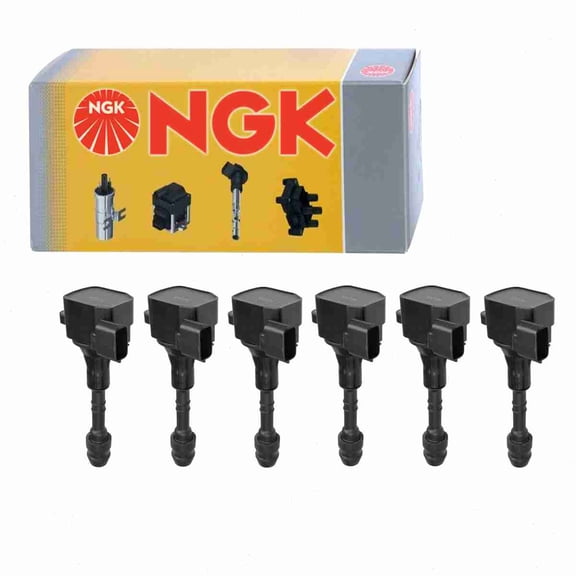 6 pc NGK 48845 Ignition Coils for 1415091 1415091H 178-8296 22433 8J11C 22433-8J115 224338J11C 22448-8J100 22448-8J110 22448-8J111 22448-8J115 22448-8J11C 22448-8J225 2505-203311 33400-82Z10 36-8075