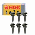 thumbnail image 1 of 6 pc NGK 48998 Ignition Coils for 00316 1415082 1415082Y 178-8302 2505-257717 316 36-8018 673-1300 90080-19015 90080-19019 90919-02239 90919-02262 90919-12002 90919-19015 90919-T2002 94859441, 1 of 3