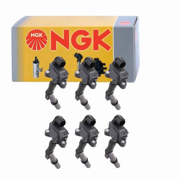 6 pc NGK 49110 Ignition Coils for 0 221 604 032 276 906 00 80 276 906 01 60 276 906 02 60 276 906 05 01 276 906 37 00 2769060080 2769060160 2769060260 2769060501 2769063700 E1157 E1171 E1241 E1306