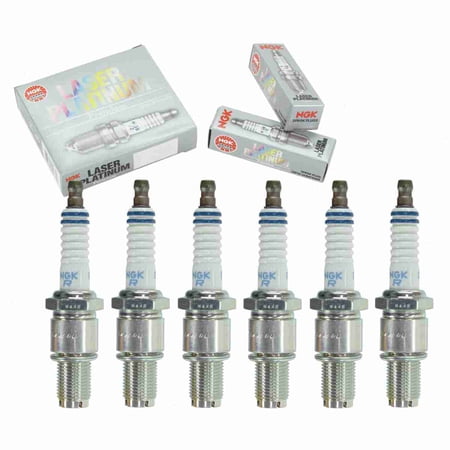 6 pc NGK 5255 Laser Platinum Spark Plugs for 0000-18-N3A1 1765256 N3A1-18-110 Ignition Wire Secondary