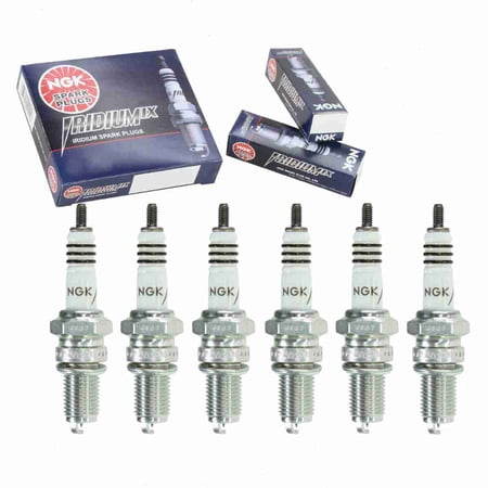 6 pc NGK 5686 Iridium IX Spark Plugs for 4089 5371 90793-20010 90793-20021 D7RP IX22 X22ES-ZU XS4164 XS4164DP Ignition Wire Secondary Fits select: 1988-1991 BMW M3, 1988 BMW M5