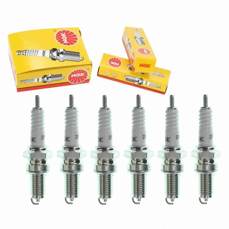 6 pc NGK 5829 Standard Spark Plugs for 09482-00332 4093 4153 4210 92070-1066 94701-00275 94703-00275 98069-58911 A6Y A6YC B14YC D8RTC D8TC X24EP-U X24EP-U9 Ignition Wire Secondary