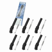 6 pc NGK 58901 Ignition Coil Boots for 02500 121001 128041 2500 35-1105 35-7006 35-8324 36-2025 50003 50003-1 671-0001 671-8110 702418 727418 SPB102A SPB153 SPP39 SPP39E SPP39L SPP90 Direct Spark