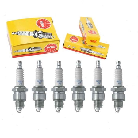 6 pc NGK 6222 Standard Spark Plugs for 09482-00147 09482-00316 09482-00359 4020 4192 737027 7503 7903 801754 923 94701-00194 94703-00194 98076-55717 98076-55747 999-06910-P9-004 E5RTC F6NCR L92LCC
