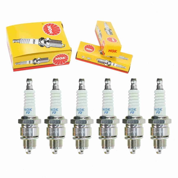 6 pc NGK 6422 Standard Spark Plugs for 09482-00255 0K20920111 283 2BEN000088 4022 7531 7931 814 814C 814S 932-1 932M 932S 94701-00227 94703-00227 98076-57717 AP2BEN000088 E3.32 E7RTC E7TC QL82YC