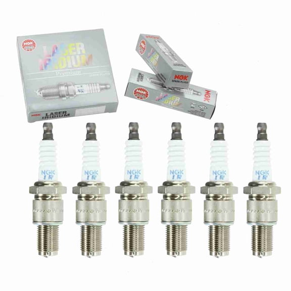 6 pc NGK 6700 Laser Iridium Spark Plugs for 0000-18-N3Y2 0000-18-N3Y2    L 0000-18-N3Y8 0000-18-S30A 5754 IRL01-27 N3M1-18-1BXA N3M1-18-1BXB N3Y2-18-110 N3Y3-18-S30-9U N3Y3-18-S30A-9U N3Y6-18-110