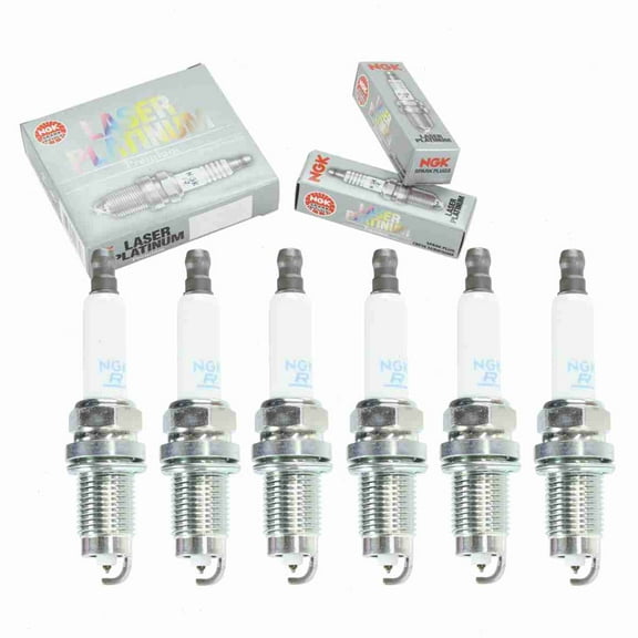 6 pc NGK 6737 Laser Platinum Spark Plugs for 101 905 600 C 3326 7000 PK20GR8 Ignition Wire Secondary
