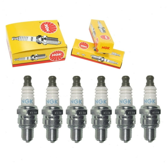 6 pc NGK 6776 Standard Spark Plugs for 31915-Z0H-003 965 E3.24 RZ7C UFR7EC USR7AC Ignition Wire Secondary