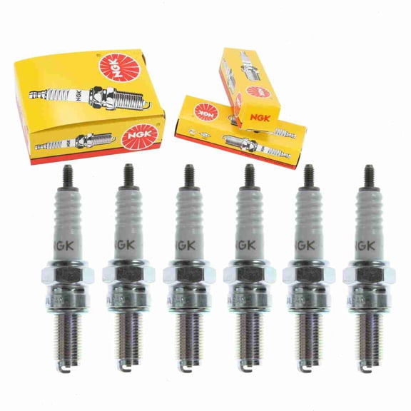6 pc NGK 7471 Standard Spark Plugs for 4196 92070-1168 94703-00314 B8C C8E G2 G61 G63 U24ESN Ignition Wire Secondary