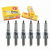 6 pc NGK 7471 Standard Spark Plugs for 4196 92070-1168 94703-00314 B8C C8E G2 G61 G63 U24ESN Ignition Wire Secondary