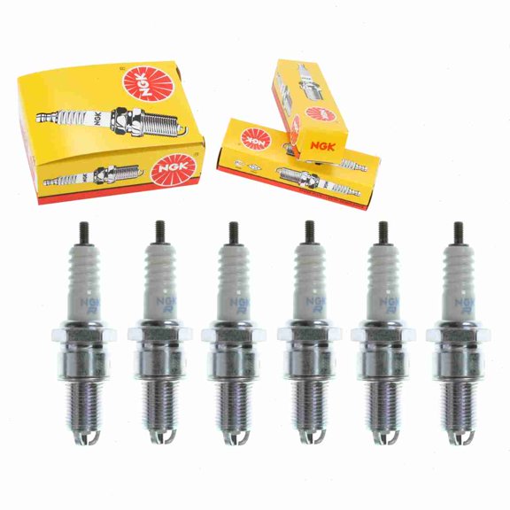 6 pc NGK 7517 Standard Spark Plugs for 101 000 036 AA 1765310 5067 5580 7415 9062 9063 E7TJC F6RTJY LR14TXS LR15TXS W20EPBR-S W6LTCR W7LTCR W8LDCR W8LTCR WR7LTC Ignition Wire Secondary