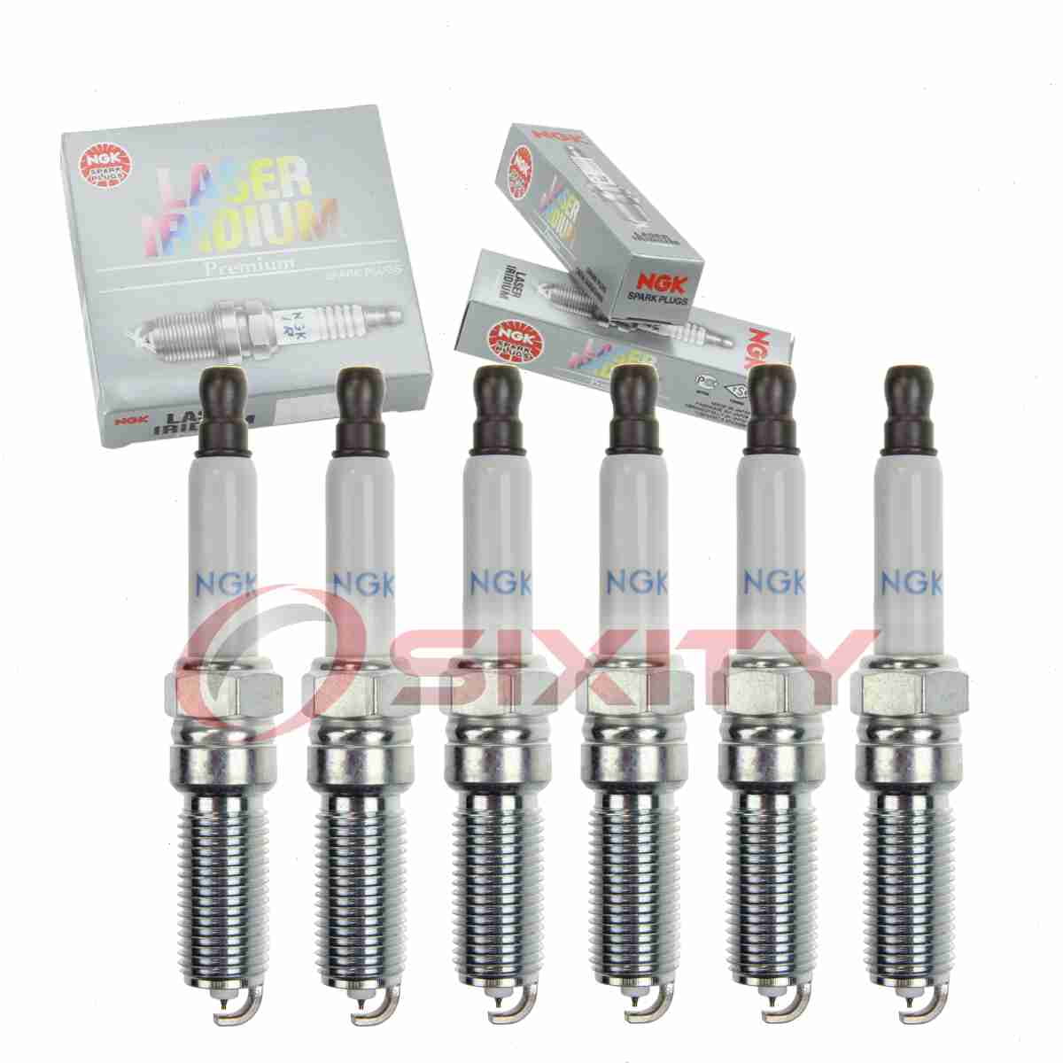 6 pc NGK 91970 Laser Iridium Spark Plugs for 12683541 55490097 Ignition ...