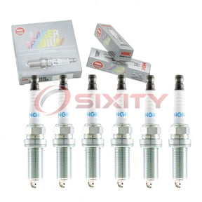 6 pc NGK 96008 Laser Iridium Spark Plugs for Ignition Wire Secondary