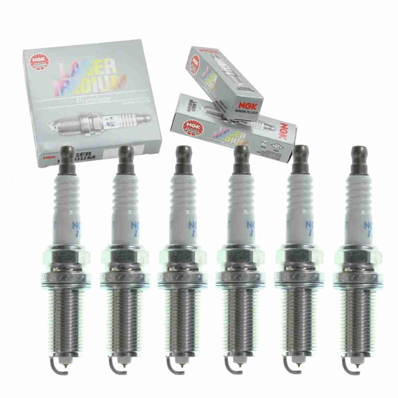 6 pc NGK 96779 Laser Iridium Spark Plugs for 3417 4505 4703 96300 9746 IKH16TT PKH16TT SK16HR11 Ignition Wire Secondary Fits select: 2009-2018 TOYOTA RAV4, 2010-2017 TOYOTA CAMRY