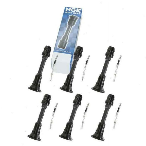 6 pc NGK Ignition Coil Boots compatible with Nissan Xterra 4.0L V6 2005-2014
