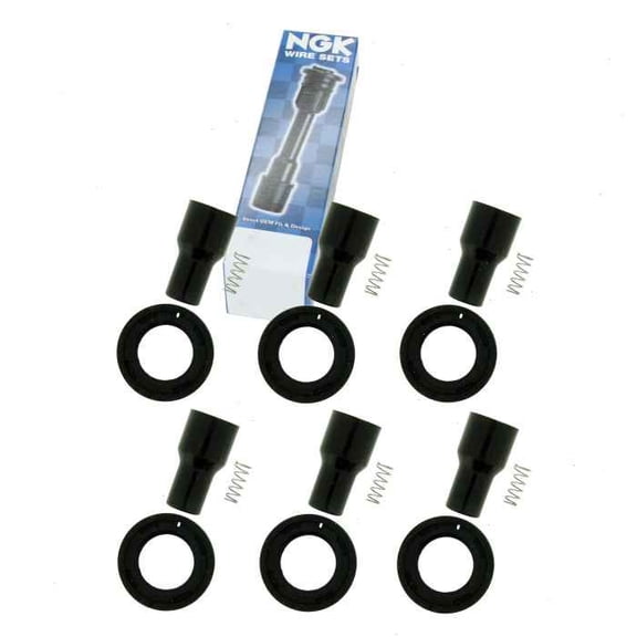 6 pc NGK Ignition Coil Boots compatible with Toyota 4Runner 4.0L V6 2003-2018