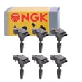 thumbnail image 1 of 6 pc NGK Ignition Coils compatible with Chevrolet Camaro 3.6L V6 2016-2018, 1 of 6