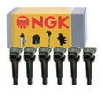 thumbnail image 1 of 6 pc NGK Ignition Coils compatible with Kia Optima 2.7L V6 2007-2010, 1 of 6