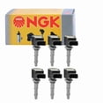 thumbnail image 1 of 6 pc NGK Ignition Coils compatible with Mercedes-Benz CLK350 3.5L V6 2006-2009, 1 of 6