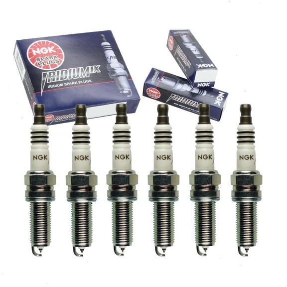 6 pc NGK Iridium IX Spark Plugs compatible with Dodge Sprinter 2500 3.5L V6 2007-2008