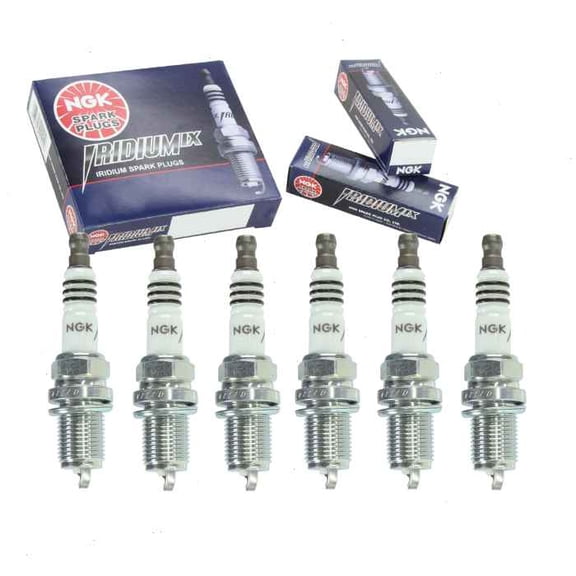 6 pc NGK Iridium IX Spark Plugs compatible with Dodge Stratus 3.0L V6 2004-2005