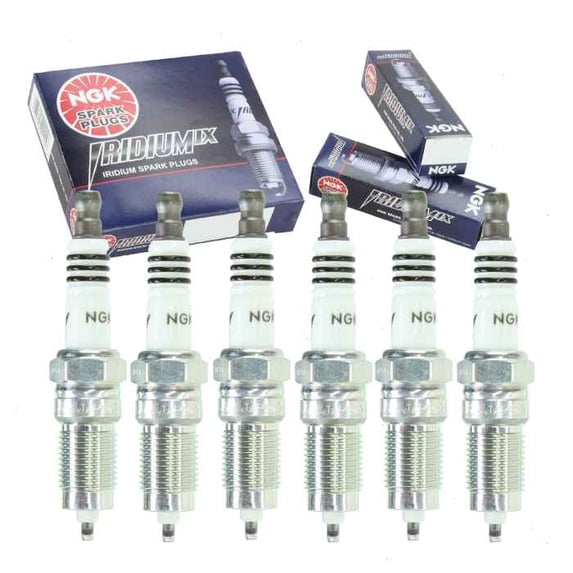 6 pc NGK Iridium IX Spark Plugs compatible with Mercury Mountaineer 4.0L V6 2006-2010