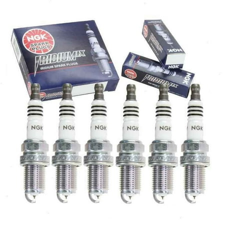 6 pc NGK Iridium IX Spark Plugs compatible with Toyota Camry 3.0L 3.3L V6 1994-2006
