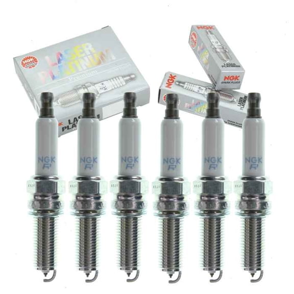 6 pc NGK Laser Platinum Spark Plugs compatible with Freightliner Sprinter 2500 3.5L V6 2007-2008