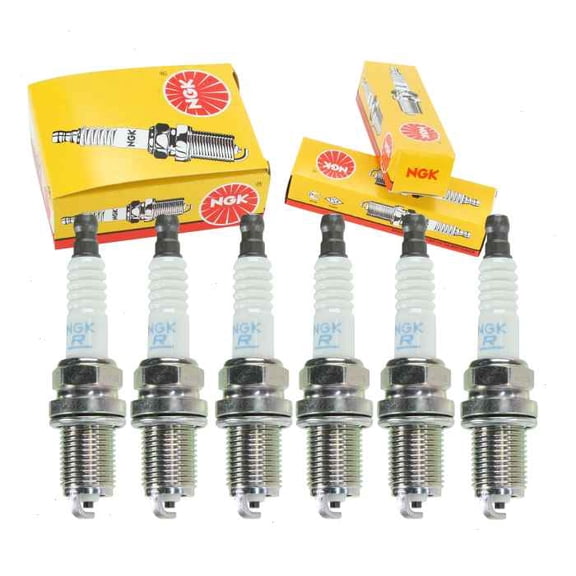 6 pc NGK Standard Spark Plugs compatible with Dodge Stratus 3.0L V6 2001-2005