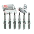 thumbnail image 1 of 6 pc NGK V-Power Spark Plugs compatible with Ford E-250 4.2L V6 2003, 1 of 6