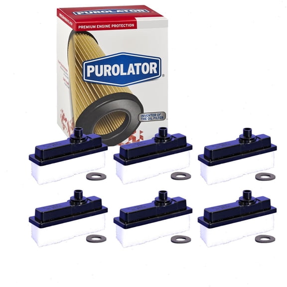 6 pc Purolator B43160 Engine Crankcase Breather Elements for 12337453 25165697 46976 54307 6976 88976 94976 AB3160 AF26 AF4765 B3160 BA3160 BA6591 BE-1047 BF501 BF6591 C-3160 CA6591 CB35 CF-3160