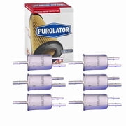 6 pc Purolator F65472 Fuel Filters for 23424 2L2E-9155-AA 2L2Z-9155-AB 33424 3424 86424 BF7742 F65472P FG-1036 FG1036 FGI-207A G-1036 G1036 G9343 GF345 GF704 MF 1013 PF9343 PFB65472 V3424 XF65472 Gas